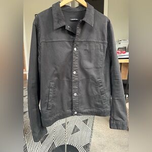 Helmut Lang Black Denim Jacket